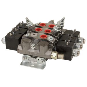 Buyers Products 3-Way Sectional Valve, GPM 11, Working Port 1/2 in, Max. PSI 3600, Model# HVE342PRPB