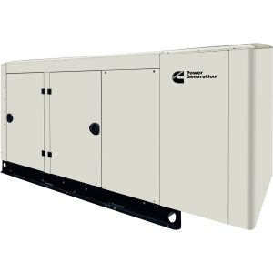 Cummins Commercial Standby Generator — 80kW, LP/NG, 120/208 Volts, Single-Phase, Model# RS80