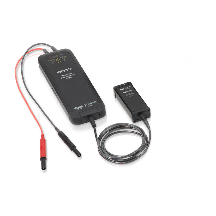 Teledyne LeCroy HVD3106A-NOACC: 1 kV, 120 MHz Differential Probe with Auto Zero 1 Teledyne LeCroy HVD3106A-NOACC: 1 kV, 120 MHz Differential Probe with Auto Zero