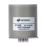 Keysight 87104D/161/T24: Multiport Electromechanical Coaxial Switch for High-Frequency Applications