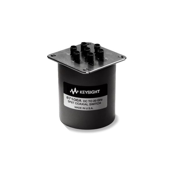 Keysight 87106A/100/T24: Multiport Coaxial Switch for High-Frequency Applications