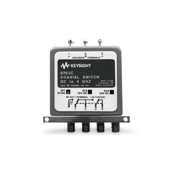 Keysight 8764C/024: 5-Port Coaxial Switch for High-Frequency Applications
