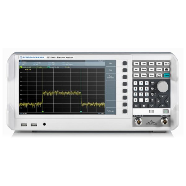 Rohde & Schwarz FPC1500 Spectrum Analyzer: Uncover Signal Insights from 5kHz to 1GHz