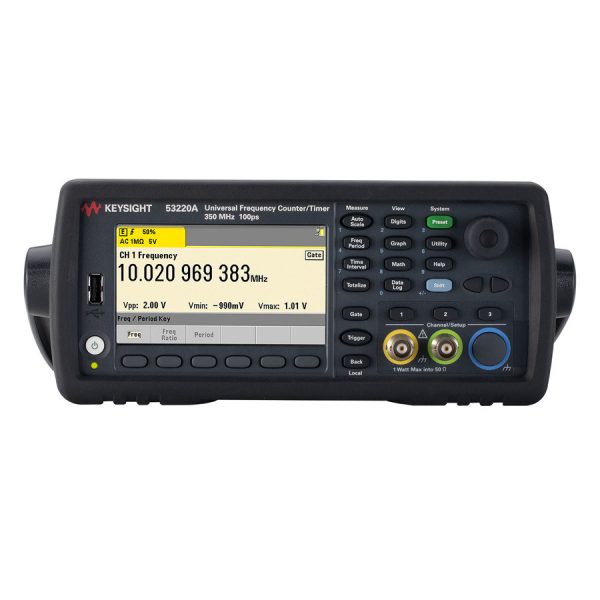 Keysight 53220A/106: Precision Frequency Counter Timer for Demanding Applications