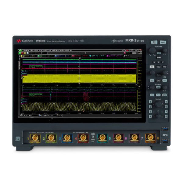 Keysight MXR108B Infiniium: 8-Channel, 1 GHz, 16 GS/s Real-Time Oscilloscope for Precision Analysis