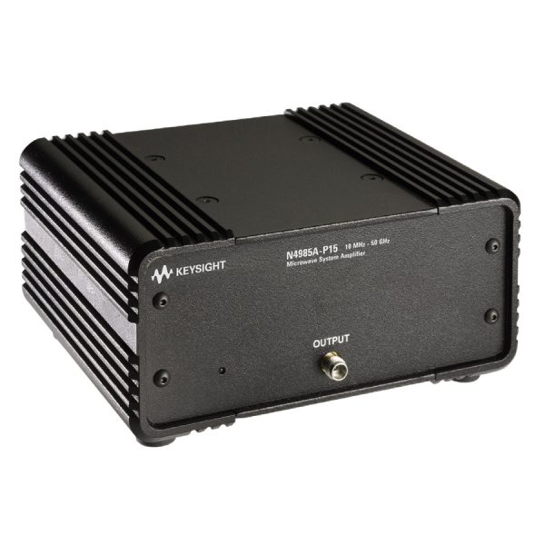 Keysight N4985A/P15: 10 MHz-50 GHz System Amplifier with AC Power Supply